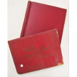 An album containing a quantity of British and worldwide stamps dating from QV onwards, together with