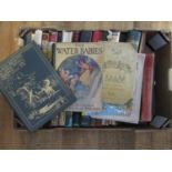A box containing a large quantity of children's books including Little Ann and Other Poems,