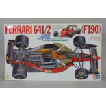 Ferrari 641/2 (F190) precision model kit by Tamiya, 1:12 scale, unstarted and with sealed inner