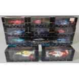 11 boxed Formula One racing cars by Onyx, all 1:43 scale 1990-1992 (11)