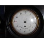 Interesting antique sedan type goliath watch/clock, inscribed Gottlieb Muller In Wien (AF), together