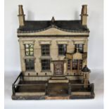 Good quality folk art scale model of a tavern (possibly American) the signage inscribed 'John