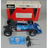 Formula 1 model racing car by Schuco no 356176, Tyrrell Ford Weltmeister 1971, in original box