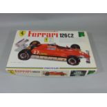 1 boxed Protar model kit, 1:12 scale, Ferrari 126 C2, unassembled and unchecked with most of inner
