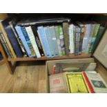 A collection of books about The Isles of Scilly and related subjects, together with a box containing