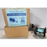 A Tatler Supreme Game Multiplying Sea Reel, model no 4 with box and instructions