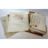 A collection of Royal correspondence mostly relating to Queen Mary and signed by the Private