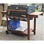 A Captain Cook Endeavour gas barbecue, together with some spare valves, etc (used af)