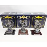 3 large 'Myth and Magic' figures including 'Dragon Storm' (limited ed 555/950), 'The Celtic Beast'