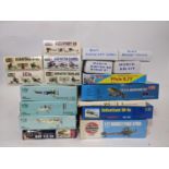 Collection of 22 1:72 scale model aircraft kits of WW1 planes including kits by Airfix, Flashback,