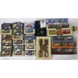 Collection of boxed Lledo model vehicles including 18 delivery vans mostly commemorating the Days