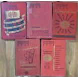 Kinematograph Year Book, 1946, 1947, 1948, 1949 and 1950 (5)