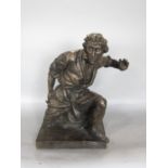 Henry Irving (Limited edition out of 50) - Cold cast study of Henry Irving made for the Henry Irving