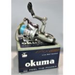 OKUMA EB65 EPIX Fishing Reel (suitable for sea or carp fishing) boxed and with instructions