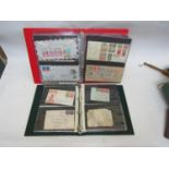 Two albums of GB and World postal History and postal stationary from QV to QEII, stamps on pieces,
