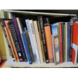 A large quantity of mixed art reference books, together with an interesting collection of vintage