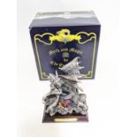 The Tudor Mint ' Myth and Magic' large figure 'The Pride' with original boxes and packaging (1)