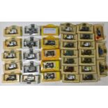 Collection of 32 boxed Lledo models, mostly Ford Model T vans, all advertising British Police