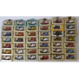 43 boxed Ford Model T vans by Lledo, all advertising football teams and football tournaments (a