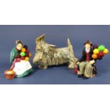 A pair of Royal Doulton figures, The Old Balloon Seller HN1315 and The Balloon Man HN1954,