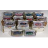 11 boxed Dinky model vehicles including 1955 Thunderbird and 1953 Buick Skylark, most with