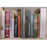 A collection of reference books, subjects include Renaissance Italian Interiors, English