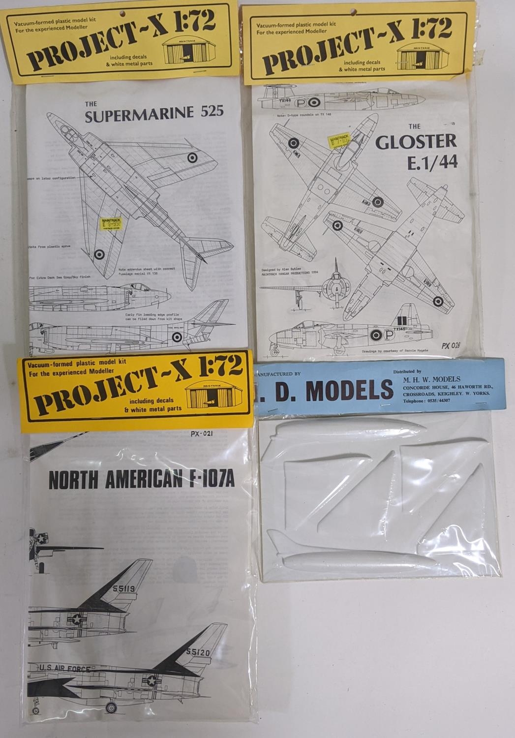 Collection of model aircraft kits (jet planes) all with original packaging, most of them sealed, and - Image 7 of 7