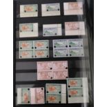 Two boxes containing a large mostly U/M collection of GB Commonwealth stamps including minisheets,