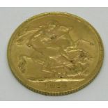 Sovereign dated 1913