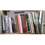 An extensive collection of British Topographical books, pamphlets, maps etc (three shelves)