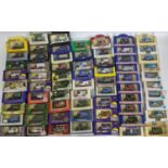 Collection of approx 70 boxed model vans advertising various businesses and brands including 9 for