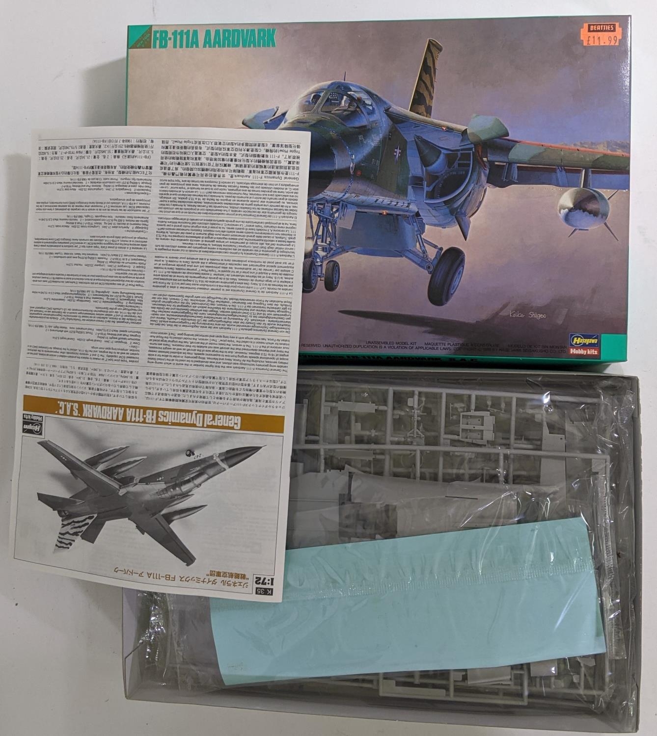 Collection of model aircraft kits (jet planes) all with original packaging, most of them sealed, and - Image 4 of 7