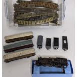 Collection of Hornby Dublo rail models including Locomotive 2-6-4 no 80054 (in box missing lid), 3