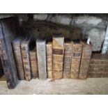 A mixed collection of antiquarian and other books, including Pope's Odyssey etc. (15)