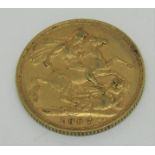 Sovereign dated 1907
