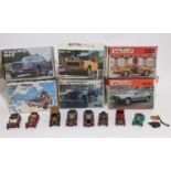 6 boxed model cars by Polistil including Lancia Beta, Lancia Fulvia, Volvo 164E, Porsche Carrera,
