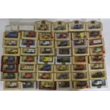 Collection of approx 48 boxed Lledo model vehicles, mostly 'Promotional' Ford Model T vans