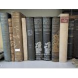 A mixed collection of books including some antiquarian examples to include The Letters of Junius (