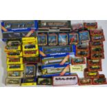 Large collection of boxed model vehicles including 5 Corgi 'Superhaulers', 1 Corgi Eddie Stobart