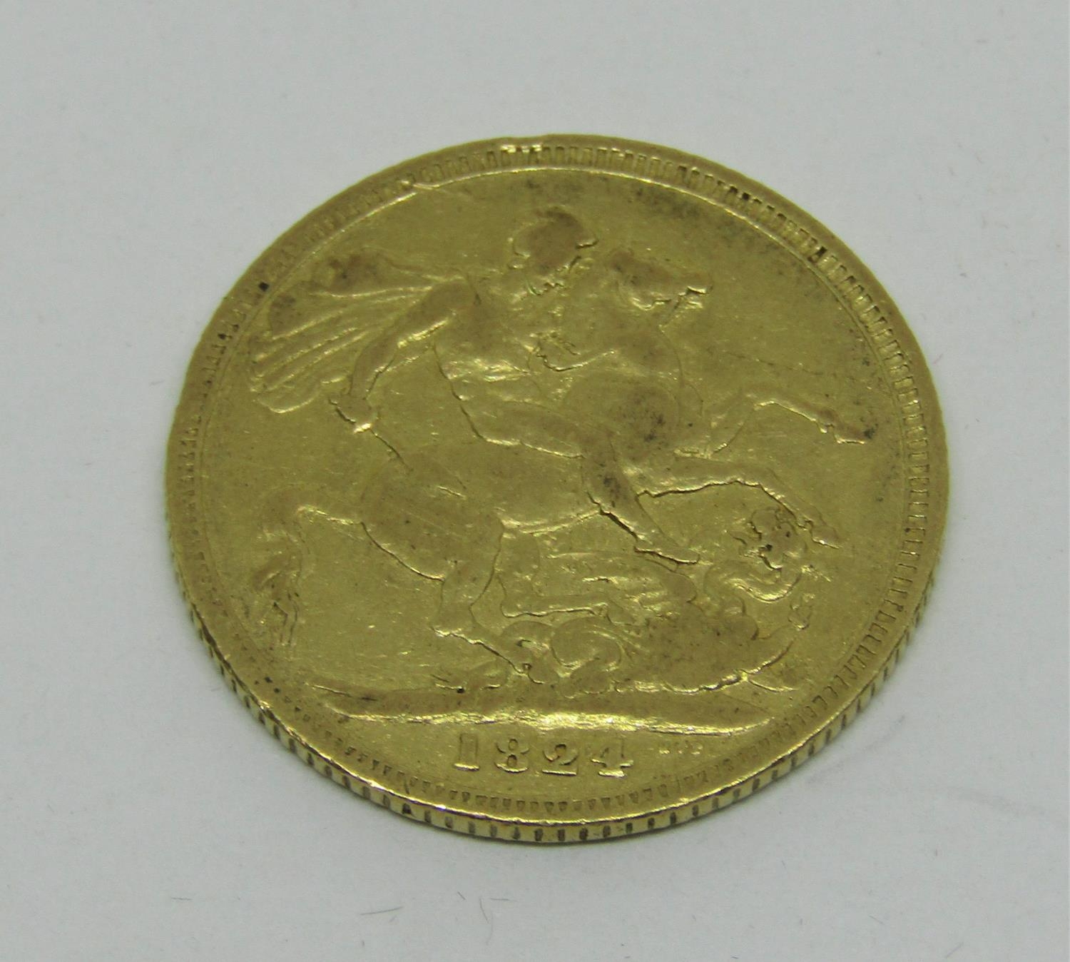 Sovereign dated 1824