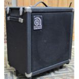 An Ampeg B-15T portable amplifier