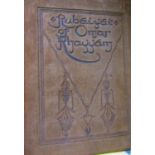 A collection of three books to include the Rubiayat, two of Omar Khayyam, published by George G