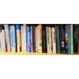 A large collection of art related books, subjects include watercolours, painting with oils, Picasso,