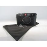 A Leica M6 camera body - 1992 (no lenses) appears unused