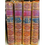 Nugent, Thomas, The Grand Tour in four volumes, published London 1756 (2nd edition) leather bound (