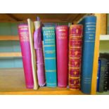 A mixed lot of books, to include 'Wordsworth's Poetical Works', selected by Robert Aris Willmott,