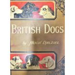 Dalziel, Hugh; 'British Dogs', Volumes I-II with coloured plates and wood engravings, published