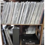 An extensive collection of Frank Sinatra vinyl LP's, CD's and cassettes, together with two Jazz