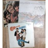 A mixed collection of vinyl LP's including The Monkees (approx 50)