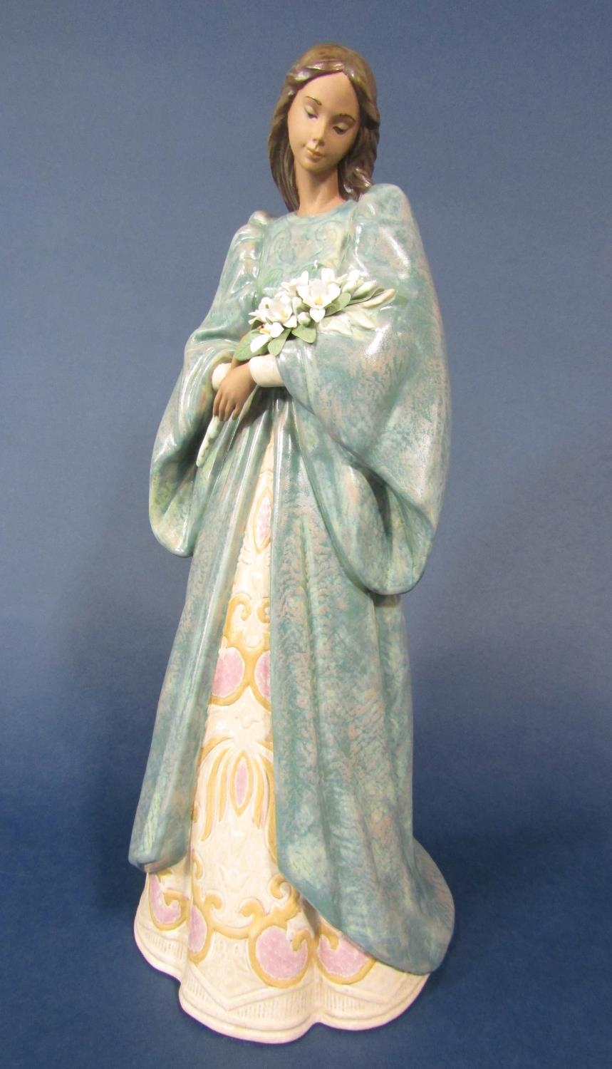 An unusual large Lladro Daisa matt glazed figure from the Privilege series - Sincerity no 2422, 44cm